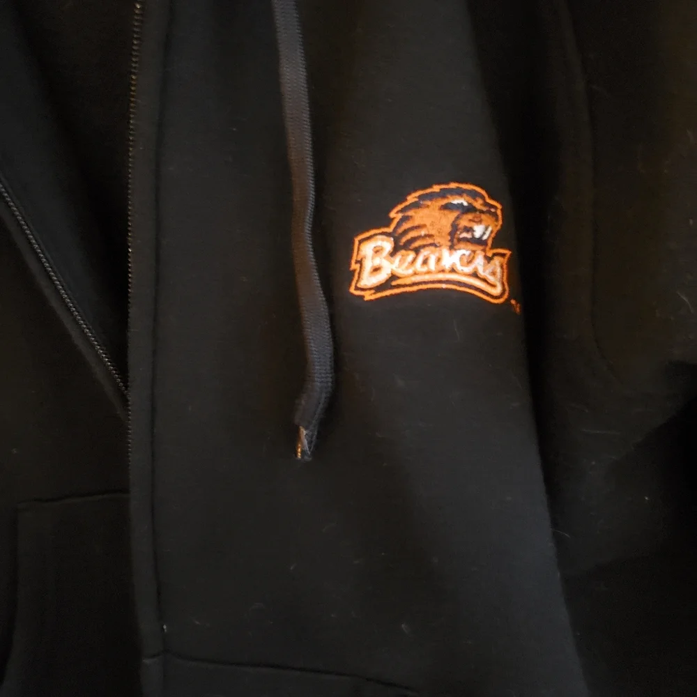 Oregon State Beavers Full-Zip Hoodie XL     ☆ - Picture 8 of 10